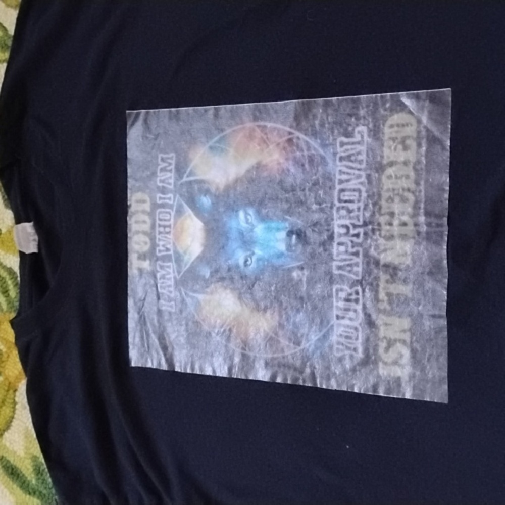 TC Men's Navy Wolf Graphic Tee